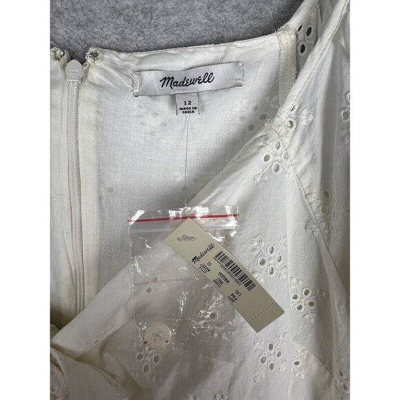 Madewell Cream Eyelet Dress - Picture 4 of 10